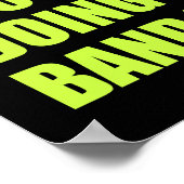 Poster Que fait l'équipe de football ? Humour scolaire (Coin)