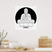 Poster Que ferait Bouddha ? (Cuisine)