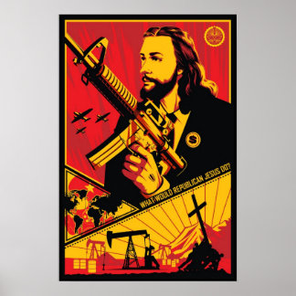 Poster Que ferait Jésus Républicain ?
