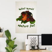 Poster Que ferait la nature (Bureau à domicile)