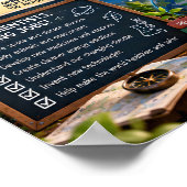 Poster Que font les scientifiques (Coin)