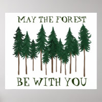 Que la forêt soit avec vous SAUVER les arbres