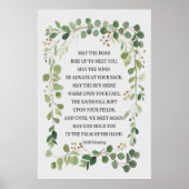 Poster Que la route monte pour vous rencontrer (Devant)