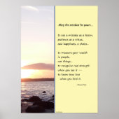 Poster Que la sagesse soit à vous... (Devant)