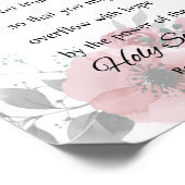 Poster Que le Dieu de l'espérance vous remplisse (Coin)