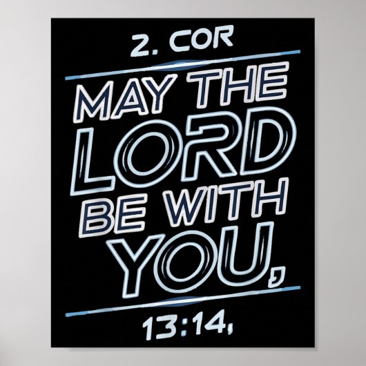 Poster Que le Seigneur soit avec vous (Devant)