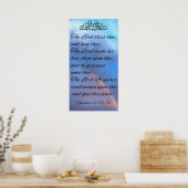 Poster Que le Seigneur te bénisse et te garde (Cuisine)