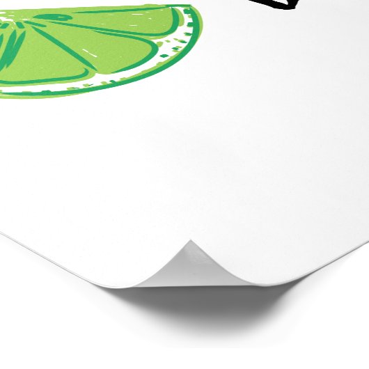 Poster Que le soir soit GIN (Coin)