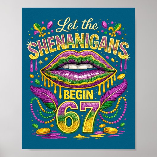 Poster Que les Shenanigans Commencent 67 Mardi (Devant)