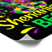 Poster Que Les Shenanigans Commencent Mardi Gras (Coin)
