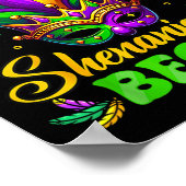 Poster Que Les Shenanigans Commencent Mardi Gras 4 (Coin)