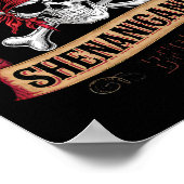 Poster Que Les Shenanigans Pirates Commencent À Parler Co (Coin)