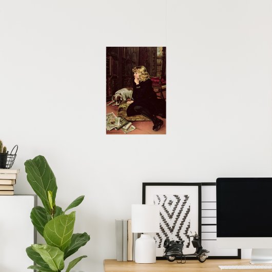 Poster Que Lis-Je ? (Bureau à domicile)