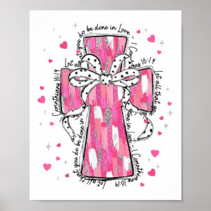 Poster Que tout ce que vous faites soit fait dans l'amour