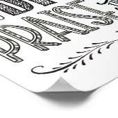 Poster Que tout ce qui respire éveille l'Éternel (Coin)