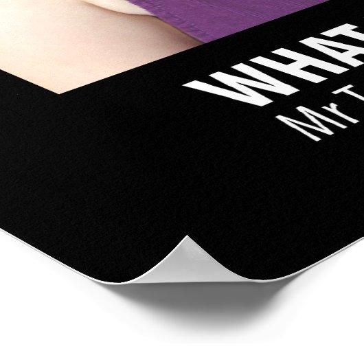 Poster Que Veux-Tu Dire ? (Coin)