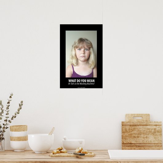 Poster Que Veux-Tu Dire ? (Cuisine)