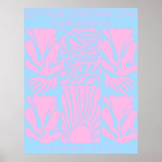 Poster Que Votre Amour constant nous entoure  (Devant)