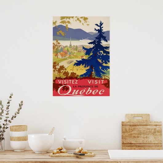 POSTER QUÉBEC (Cuisine)