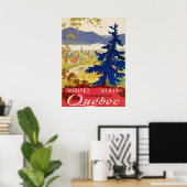 POSTER QUÉBEC (Bureau à domicile)