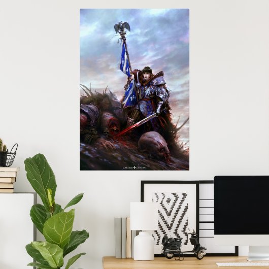 Poster Québec épique (Bureau à domicile)