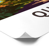 Poster Québec - Imprimer les voyages (Coin)