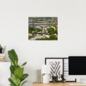 Poster Québec, Québec, Canada. Vue plongeante sur la (Bureau à domicile)