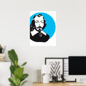 Poster Québec Samuel de Champlain 1608 Nouvelle-France (Bureau à domicile)
