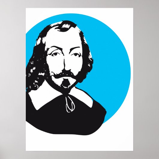 Poster Québec Samuel de Champlain 1608 Nouvelle-France (Devant)