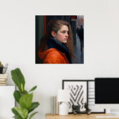 Poster Québécois (Bureau à domicile)