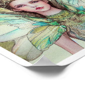 Poster Queen Aoife - Peinture à l'aquarelle des fées (Coin)