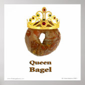 Poster Queen Bagel (Devant)