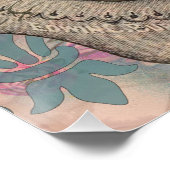 Poster Queen Bee Vintage magnifique collage (Coin)