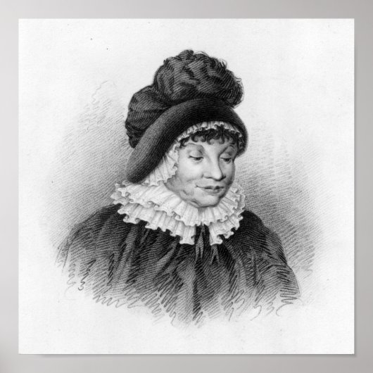 Poster Queen Charlotte, c.1818 (Devant)