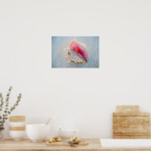 Poster Queen Conch Shell on Bahamas Beach (Cuisine)