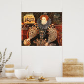 Poster Queen Elizabeth I (Cuisine)