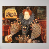 Poster Queen Elizabeth I (Devant)