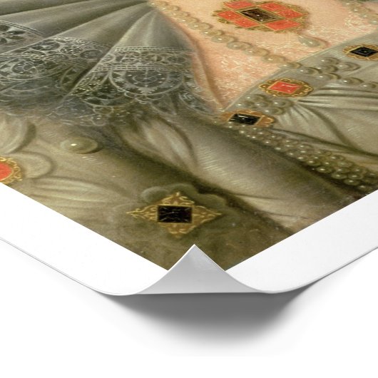 Poster Queen Elizabeth I (portrait de bust length) (Coin)