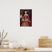 Poster Queen Elizabeth Premier Portrait (Cuisine)
