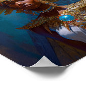 Poster Queen Goddess Imaginaire Art (Coin)