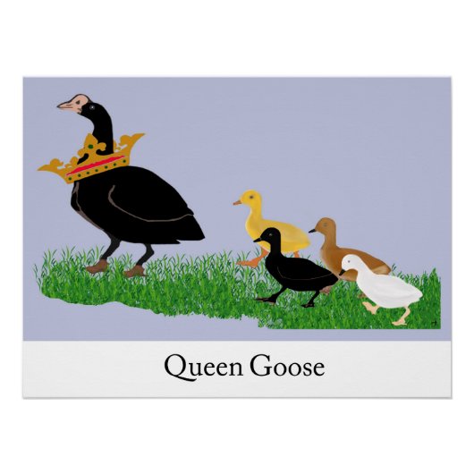 Poster Queen Goose (Devant)
