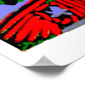 Poster Queen of Cards Abstrait (Coin)