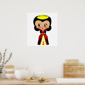 Poster Queen of Hearts - Alice's Adventures in Wonderland (Cuisine)