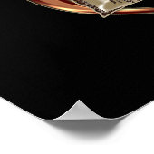 Poster Queen of Hearts Carnivale Style (version or) (Coin)