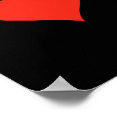 Poster Queen of Hearts Costume Deck of Cards Carte de jeu (Coin)