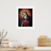 Poster Queen of Heaven Peinture originale restaurée (Cuisine)