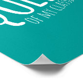 Poster Queen of My Classroom (Coin)