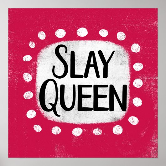 Poster Queen Slay Poster Wall Art (Devant)