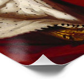 POSTER QUEEN VICTORIA SOUFFLE UNE BULLE ROSE GUM (Coin)