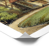 Poster Queen's Cottage, Richmond Gardens, assiette 17 de  (Coin)